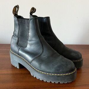 Dr. Martens Black Heeled Boots